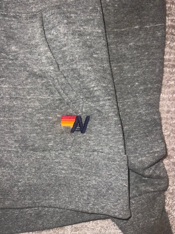 Aviator Nation Hoodie Zip-Up 5 Stripe - Image 4