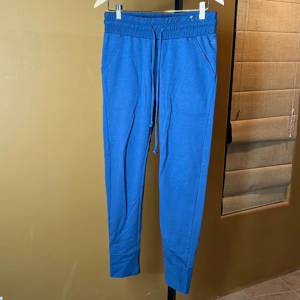 NWT Free People Movement Sunny Skinny Joggers Navy Blue Size Small FP - Image 5
