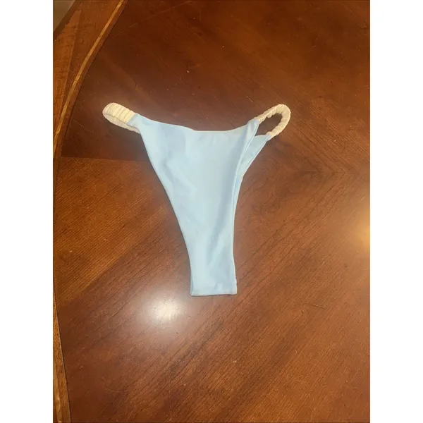 Unbranded Teal Bikini Size S Blue - Image 5