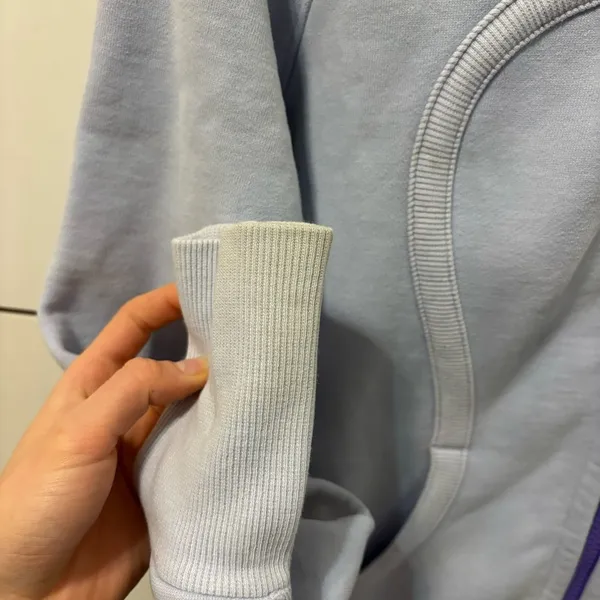 Lululemon Pale Purple Scuba Hoodie - Image 4