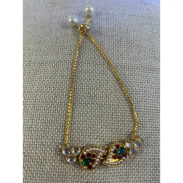 Z204 bracelet gold tone fashion jewlery - Image 4