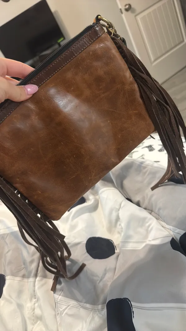 Rafter T Ranch Co. Western purse/wristlet Brown - Image 3