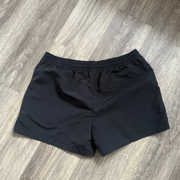 Nike Women's Athletic Black Shorts XL Nylon 4” - Image 2
