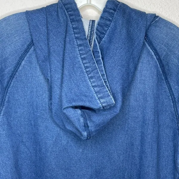 GAP 1969 Pullover Hoodie Blue - Image 4