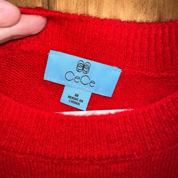 Red 'Merry' Christmas Sweater! Women’s size medium! - Image 3