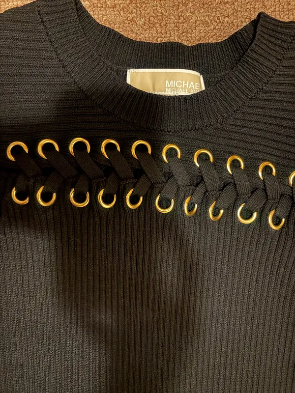 Michael Kors Knit Sweater Dress - Image 4