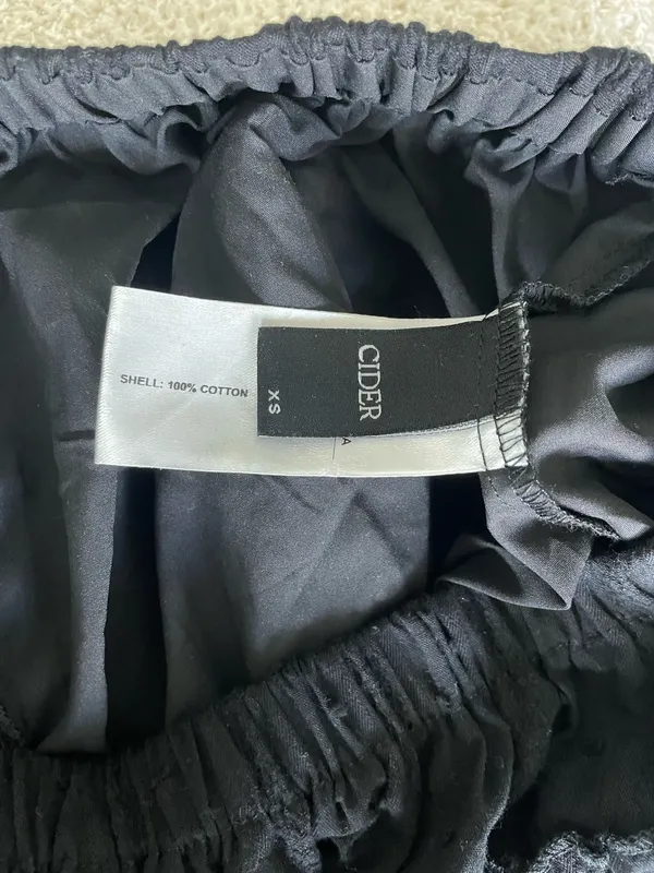 Cider Black Mini Skirt - Image 2