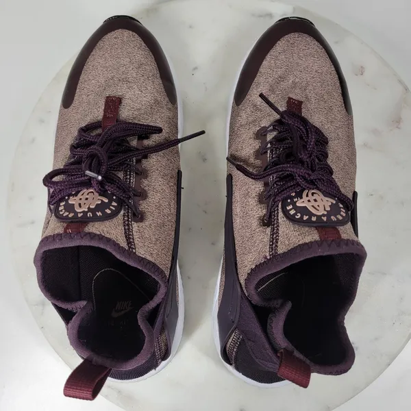 Nike Air Huarache Sneakers Women 8 Port Wine Ultra Running Shoes Activewear - Image 5