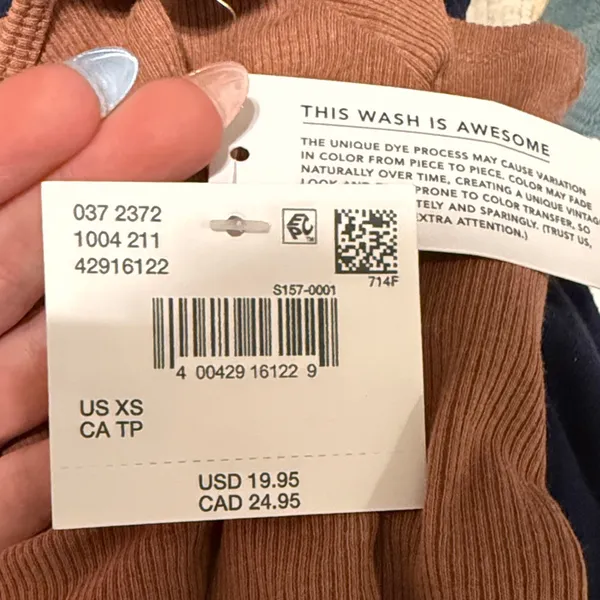 American Eagle Outfitters Rust Short Sleeve Tee - Image 3