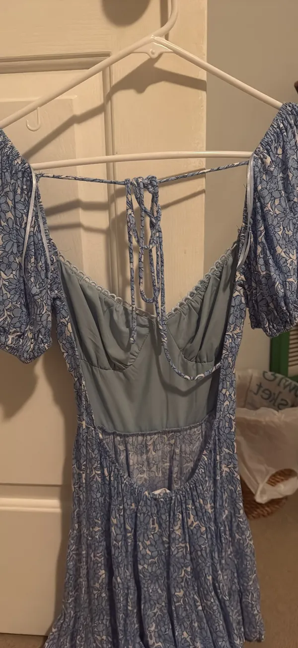 mini dress Blue - Image 3