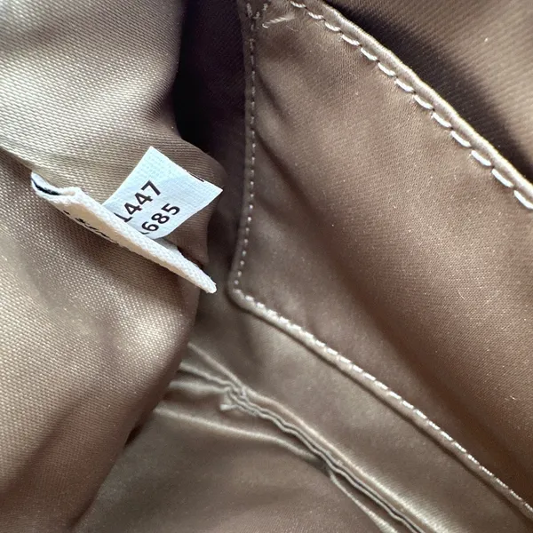 COACH Brown Signature Canvas Wristlet - Image 7