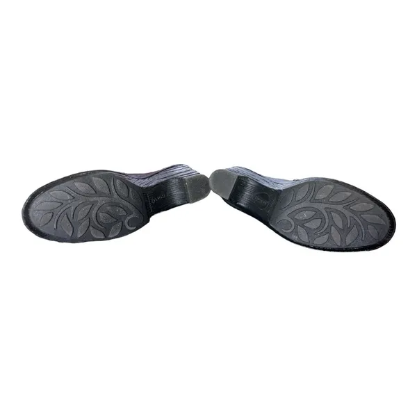 Born leather wedge Heels women's shoes Size 8M - Image 6