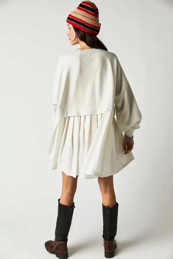 Free People Eleanor Sweatshirt Dress - Image 2