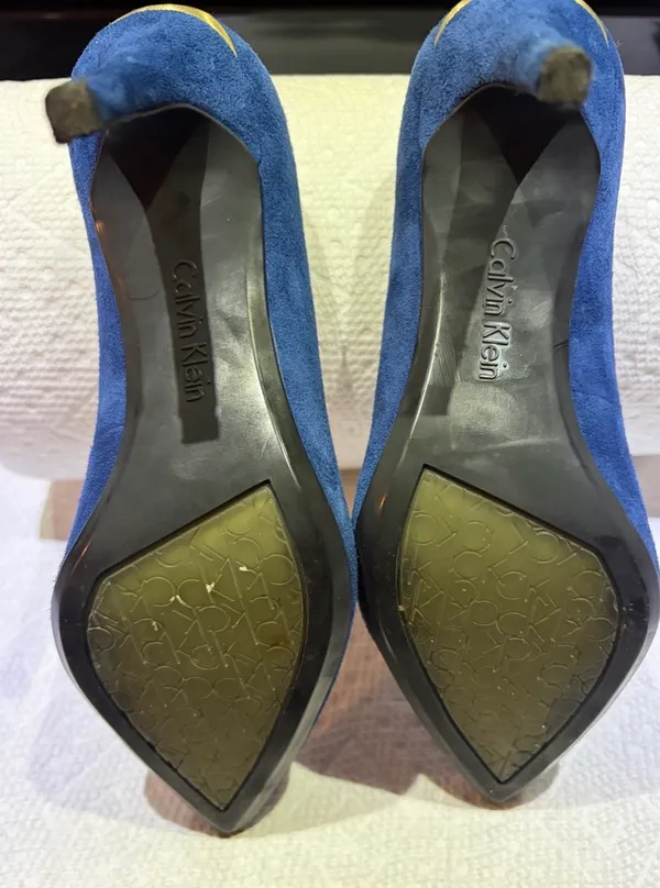 Calvin Klein Blue suede hills  - Image 3