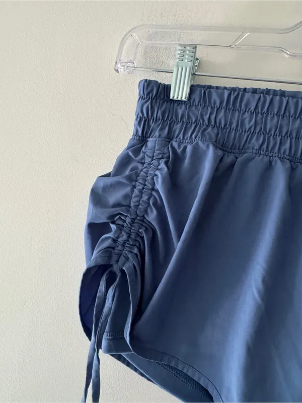 OFFLINE By Aerie Ruched‎ Hot Stuff Short Monaco Blue - Image 5