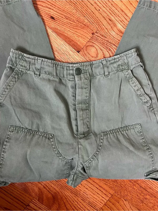 Universal Threads Olive Green Utility Cargo Pants - Image 4