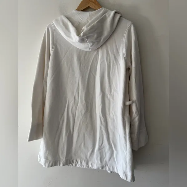 Aerie Y2K Old Logo White‎ Hooded Bath Robe - Image 2