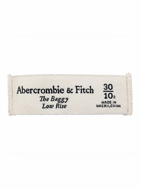 Abercrombie & Fitch The Baggy Low Rise Pants Jeans Taupe Size 30 / 10R - Image 3