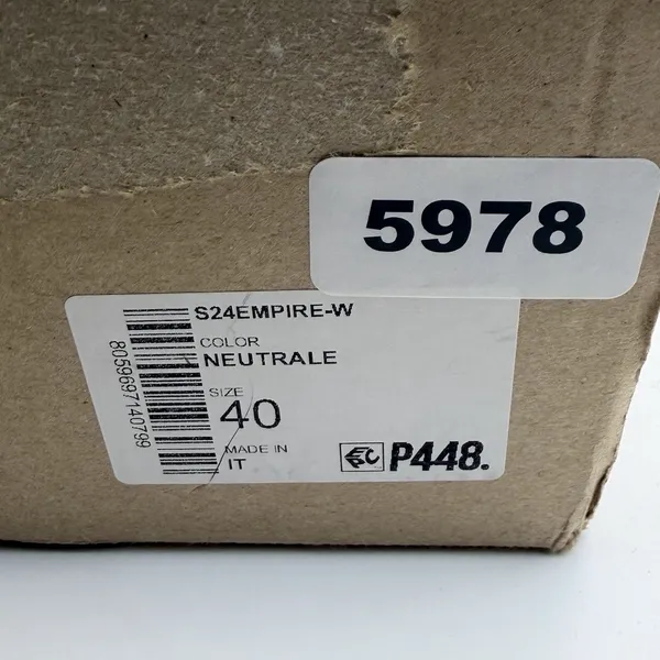 P448 Women's Empire Neutral Platform‎ Sneakers Lace Up EU 40 Streetwear Size 9.5 - Image 9