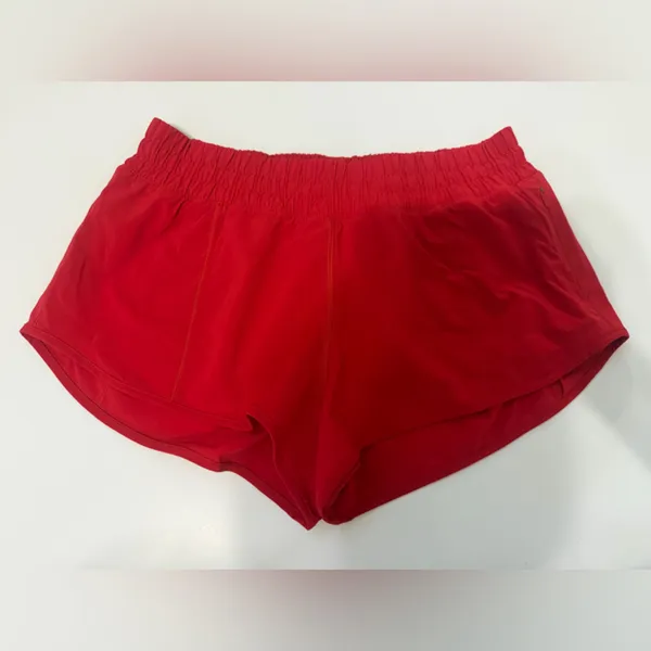 CRZ Yoga Red athletic shorts - Image 4