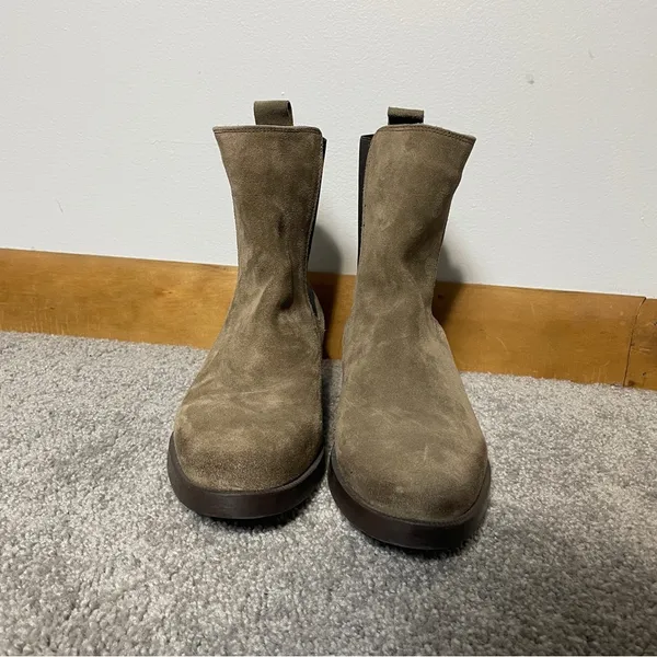 Emanuele Crasto‎ Tan/taupe Chelsea Boots Women’s size EU 39/US 8-8.5 - Image 4