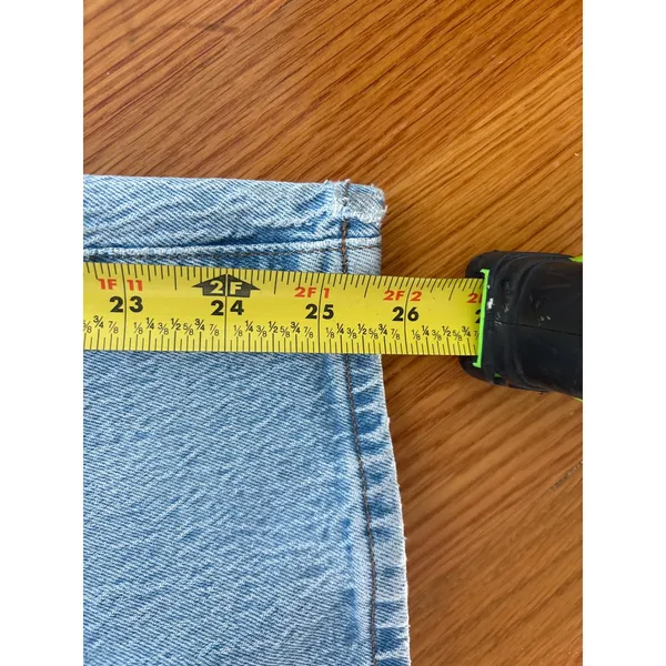Madewell Balloon Jeans Light Wash Denim High Rise Waist‎ Size 27 - Image 8