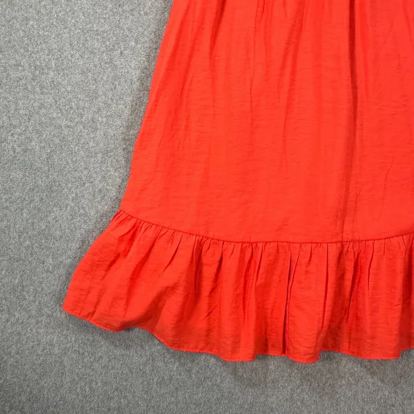 Ann Taylor Tie Back Flounce Shift Dress Women's Petite Small Short Sleeve New - Image 3