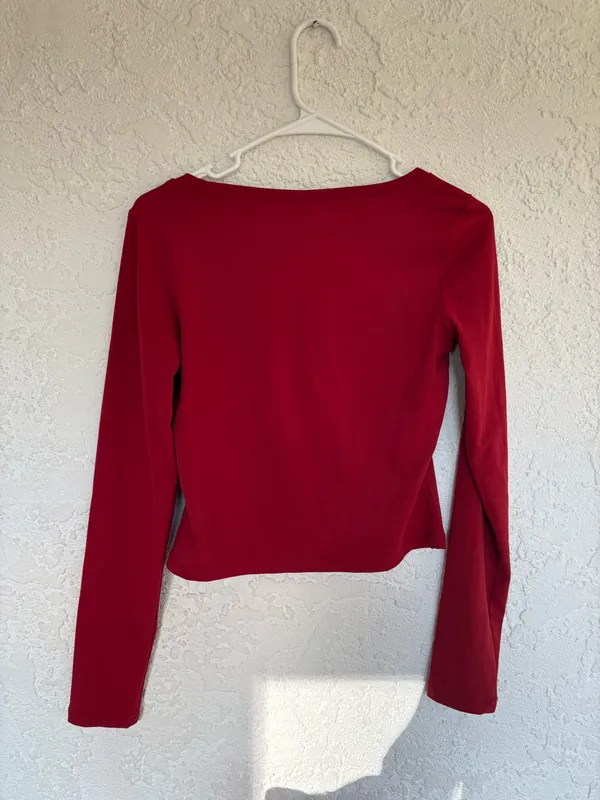 Love Charm Long Sleeve Top - Image 3