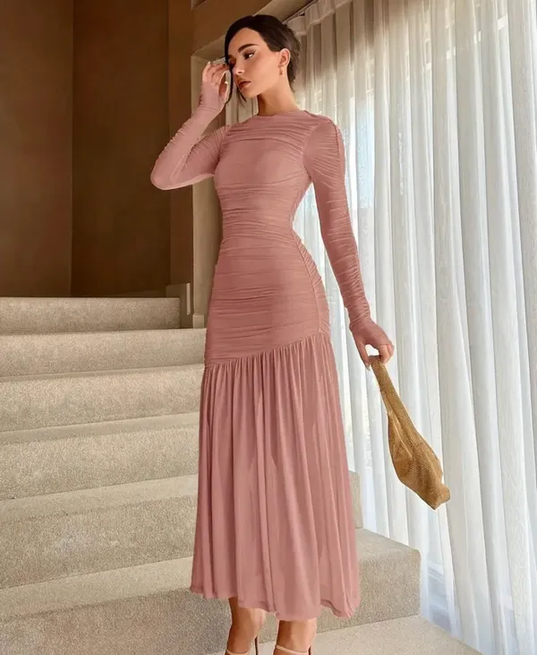 Gorgeous Pink Dress (Worn Once) Size M - Image 3