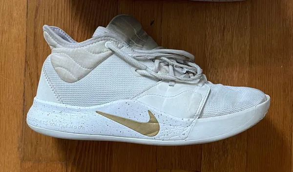 Nike WHITE  PG 3 EP ‘USA’ Sneakers - Image 5