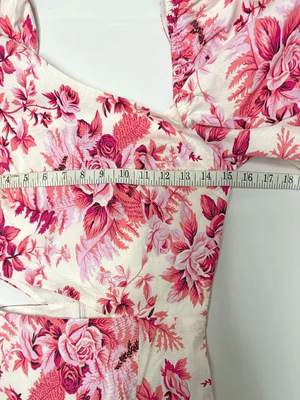 Hello Molly Sweetest Kind Pink Floral Mini Dress - Image 9