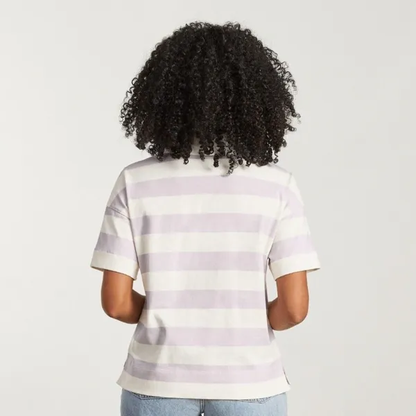 NWOT Everlane Retro Jersey Striped Polo Shirt - Image 3