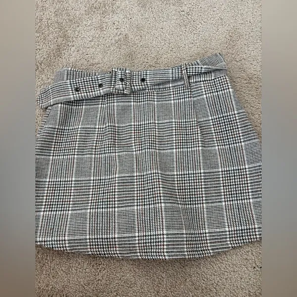 Sadie & sage plaid skort Brown Size M - Image 4