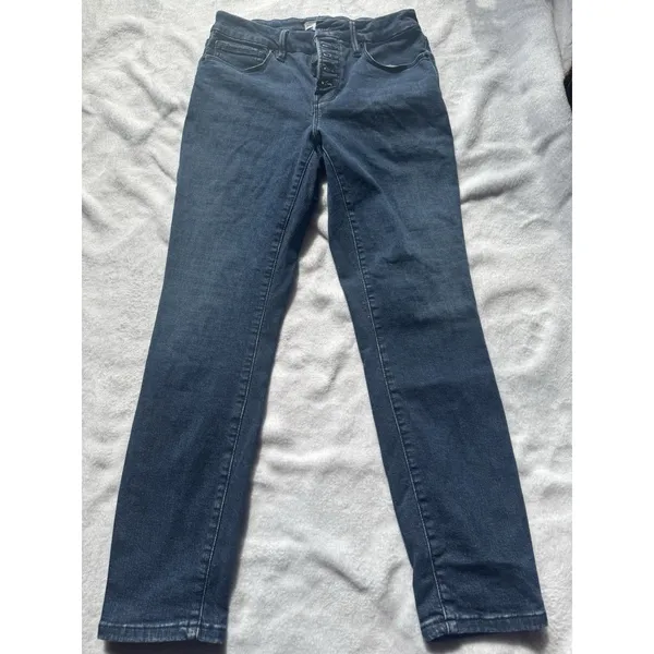 Good American GOOD LEGS STRAIGHT GLS270T BLUE007 Size 2/26 - Image 7