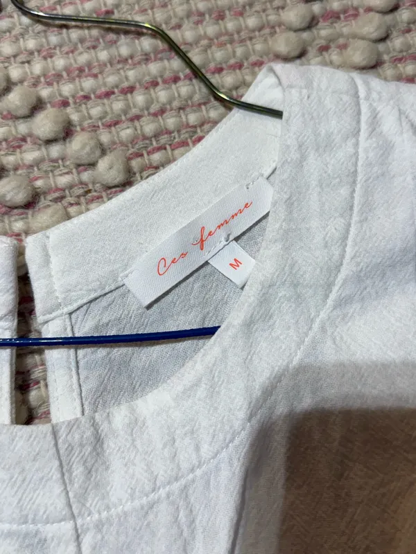 White romper Size M - Image 2