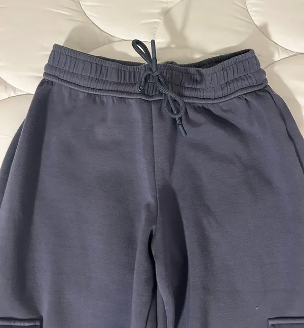 Straight Leg Sweatpants Blue Size XS - Image 2