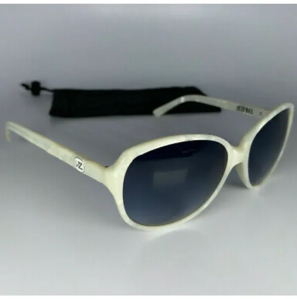 Von Zipper White Marble Sunglasses- Vintage Early 2000s - Image 4