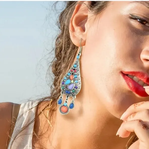 NWT Boho Earrings - Image 2