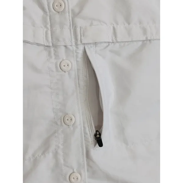 L.L.Bean Women's White Sleeveless Hiking Outdoor Shirt Top S Small Vented Excell - Image 5
