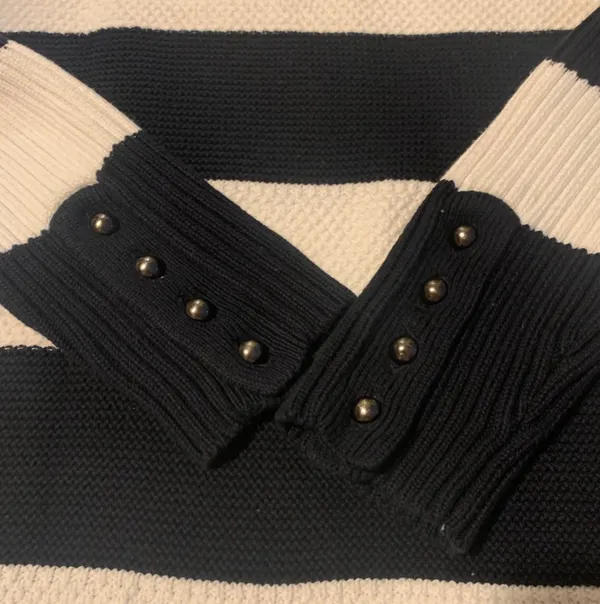 Striped Pullover Sweater - Image 4