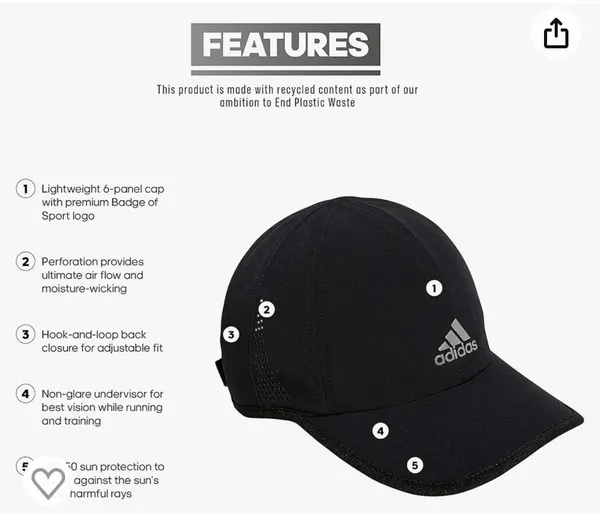 Adidas Hat - Image 2