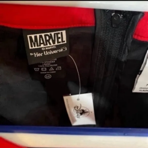 Disney parks x her universe marvel Black Widow dress shop dress L NWT - Image 4