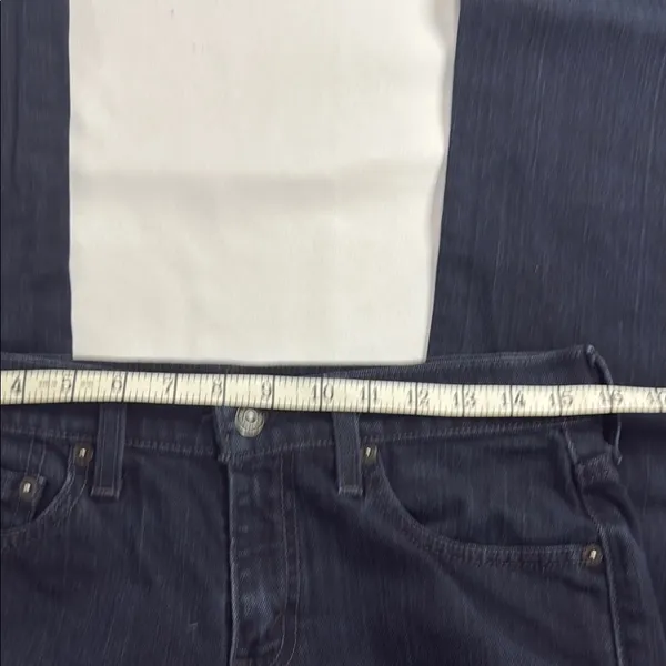Levi's Blue Boot Cut Jeans Classic Style - Image 5