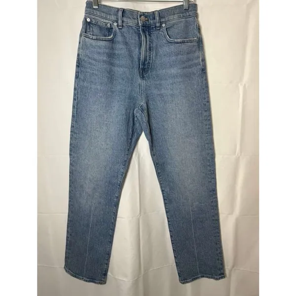 Madewell The '90s Straight Jean rondell wash Women's sz. 28 - Image 4