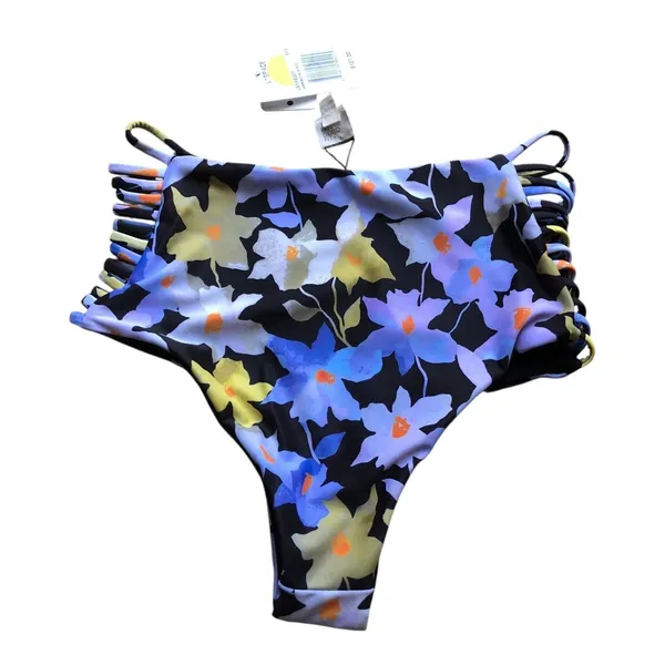 L*Space Monica Wise Harrington Floral Bitsy Bikini Bottom Women’s Small NWT - Image 5