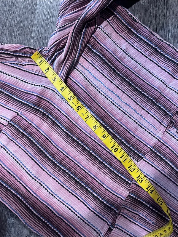 Free People Freya Stripe Overalls. NWT. Mauve combo - Image 14