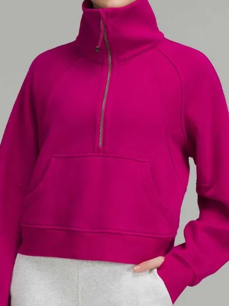 Lululemon Scuba Oversized Funnel Neck Half-Zip
Ripened Raspberry - Image 3