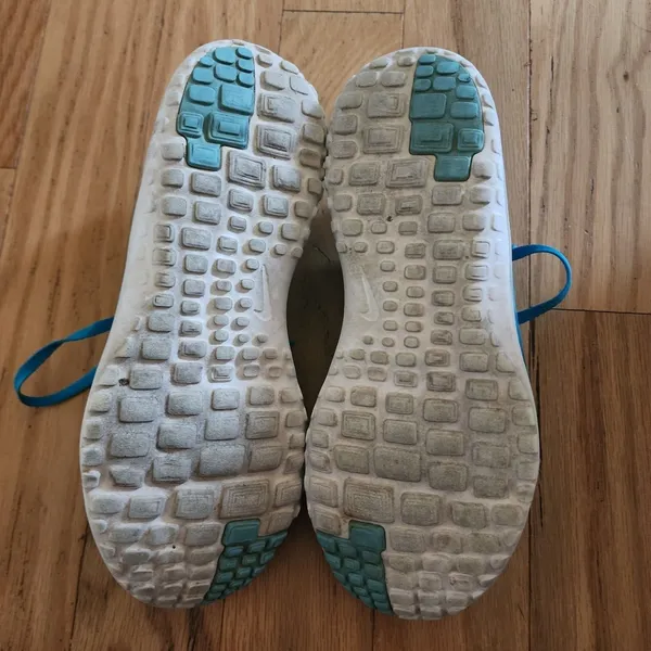 Nike Women's FS Lite‎ Run 2 Lace Up Running Sneaker Shoes Size 7.5 Blue Lagoon - Image 4