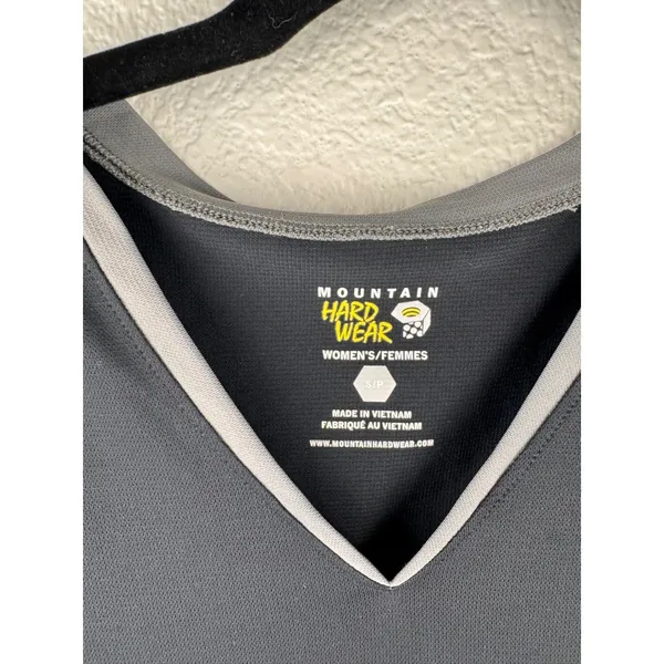 Mountain Hardwear Long Sleeve‎ V Neck Athletic Shirt Womens S Hiking Outdoor - Image 7