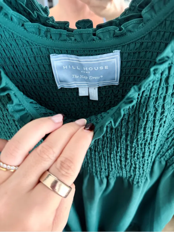 Hill house green Louisa nap dress medium - Image 2